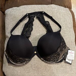 Black Essential Bodywear Piper Push-up bra Date night Edition. NWT 38D